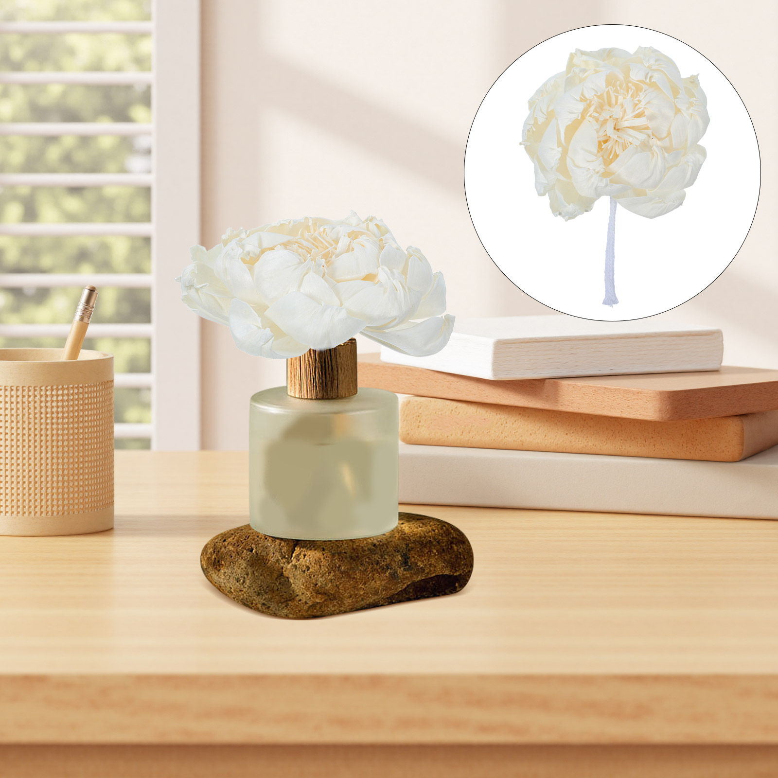 Home Fragrance Diffuser Oil - Dyfuzor zapachowy z głową piwonii 12