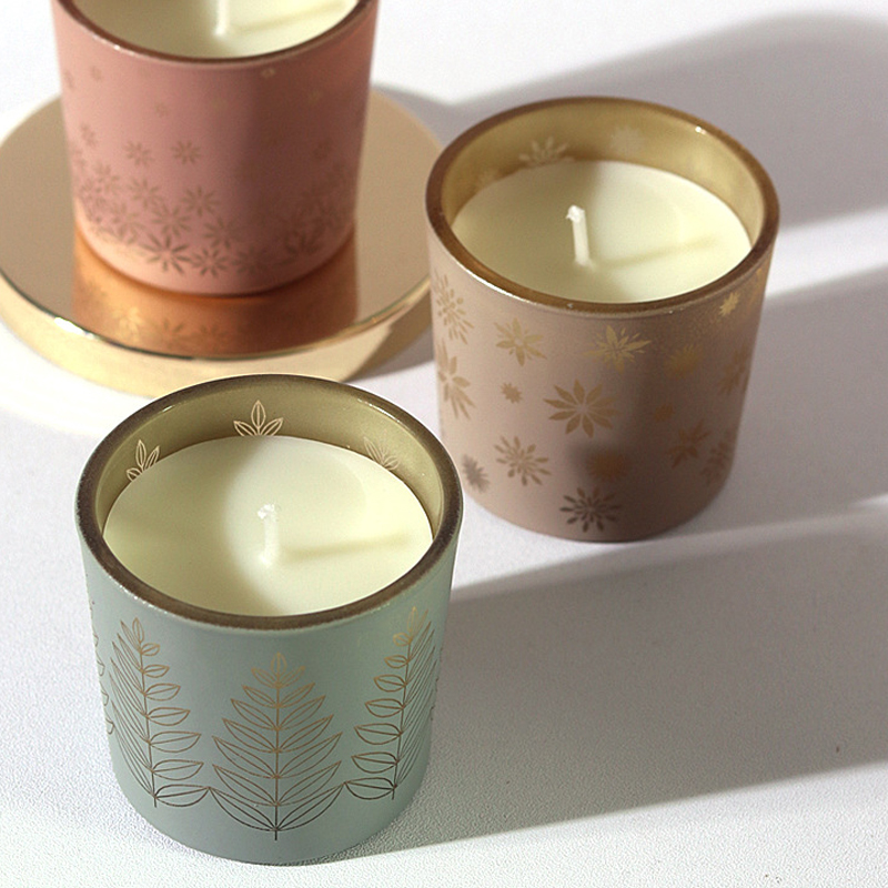 Home Fragrance Jar - Kolorowe ceramiczne świece kreatywne zapachy do