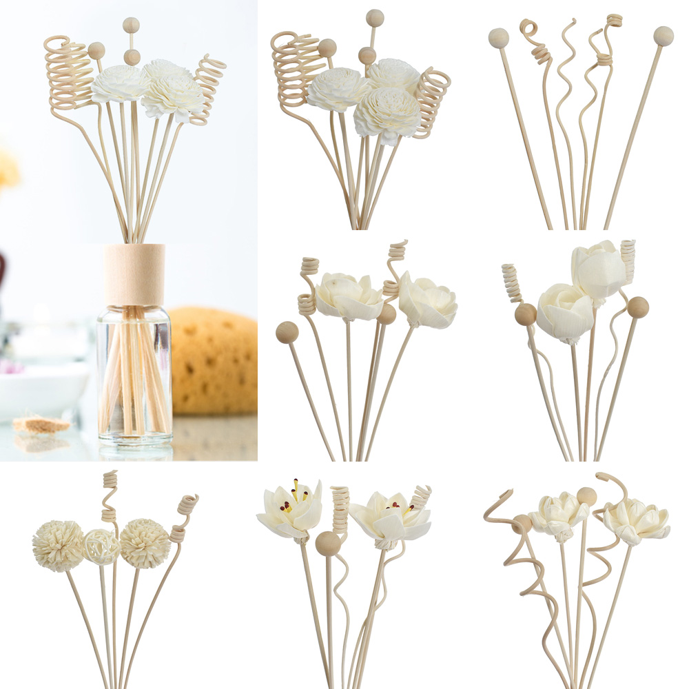 Reed Diffuser Set - 6 sztuk/8 sztuk/9 sztuk sztuczny kwiat