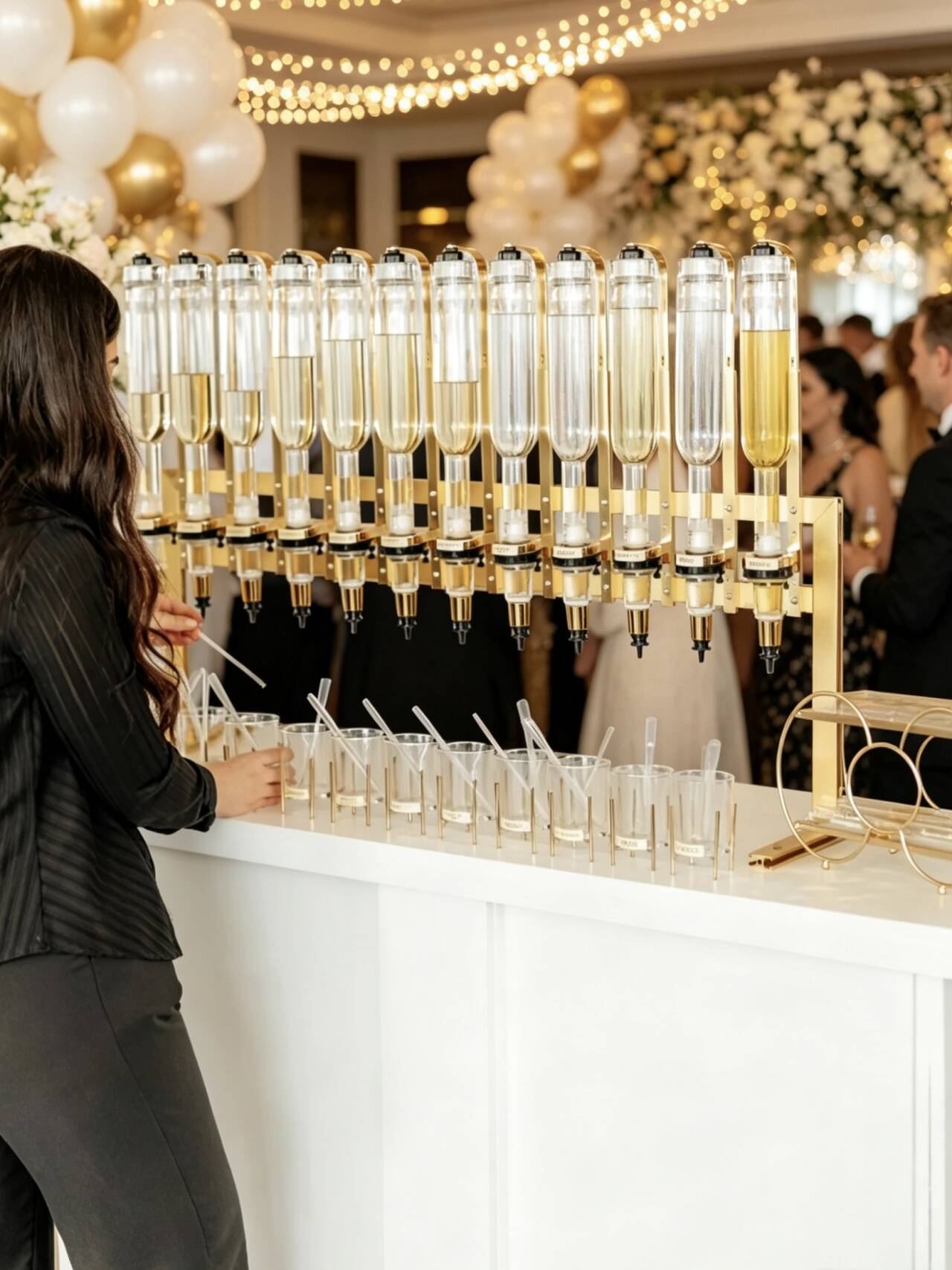 Shop Home Fragrance - Złoty stojak na 12 sztuk dozowników