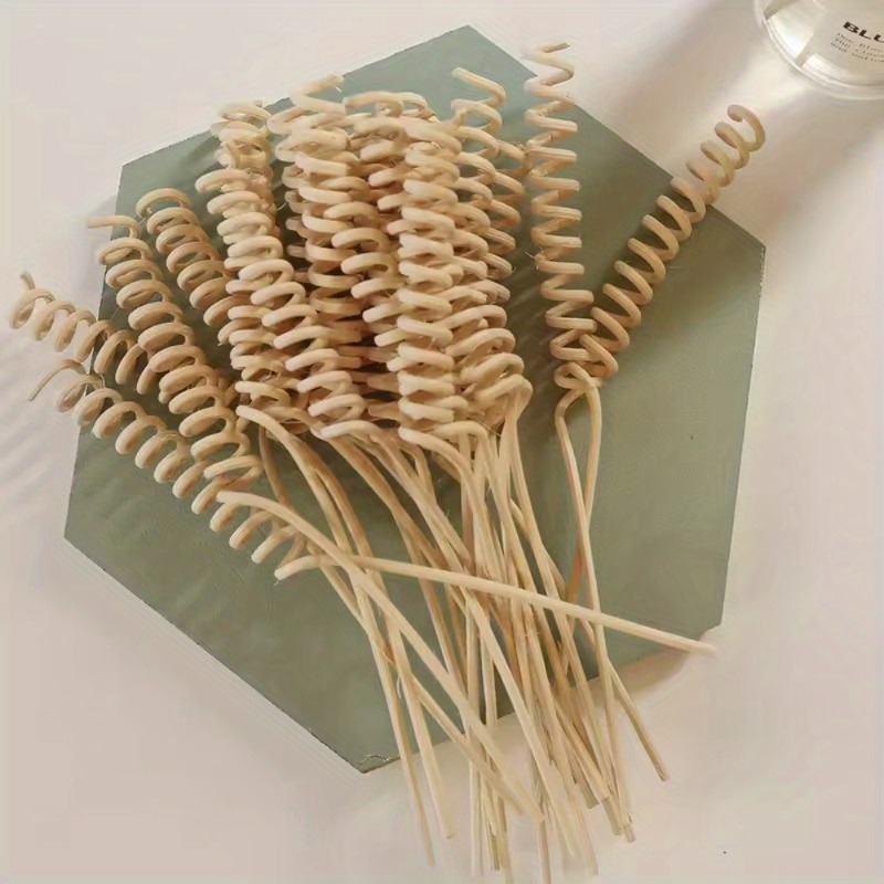 Reed Diffuser Set - 10 szt. Zakrzywione patyczki rattanowe do