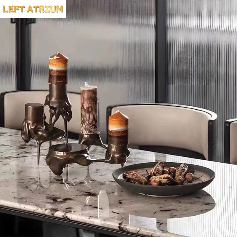Wax Melt Burner - Świeczniki w kształcie korzenia drzewa Trident,