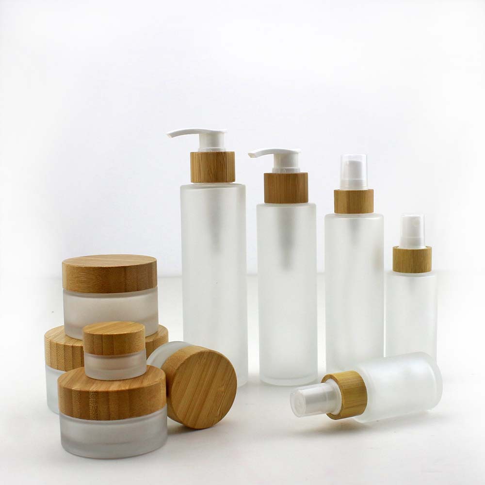 Home Fragrance Jar - Naturalna bambusowa butelka na perfumy matowe