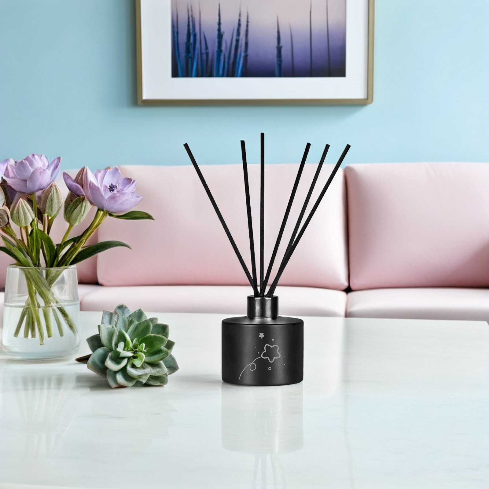 200 szt. Czarne włókniste trzc – Reed Diffuser Set recenzja i cena