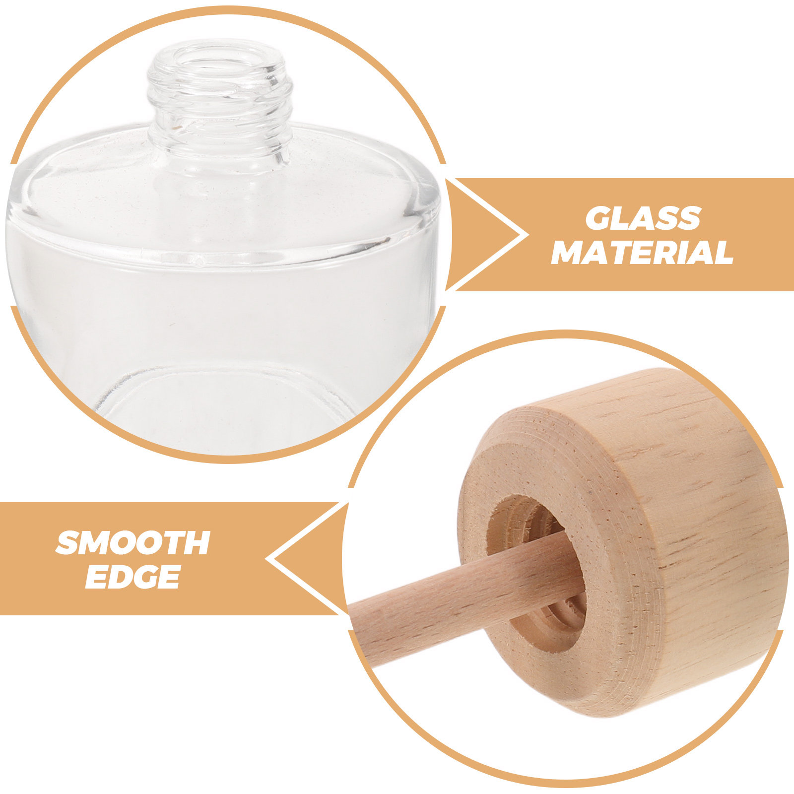 2 sztuki przezroczystych szkla – Home Fragrance Jar recenzja i cena